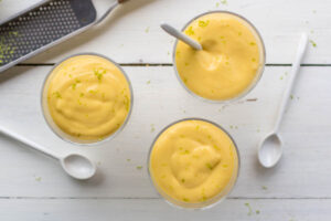 Crème mangue coco au citron vert au Thermomix