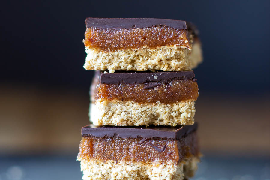 Millionaire’s shortbread au Thermomix