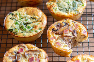 Mini quiches sans pâte au Thermomix