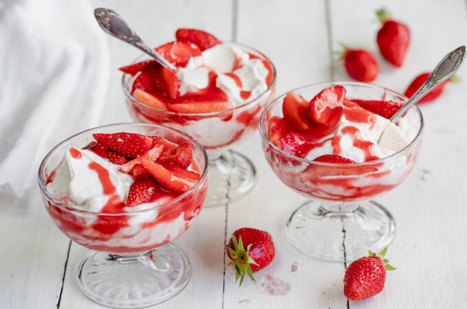 Fontainebleau aux fraises au Thermomix