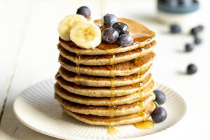 Pancakes healthy à la banane et flocons d'avoine au Thermomix