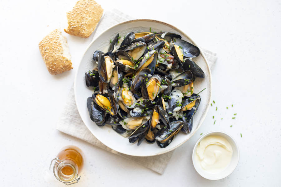 Moules au cidre au Thermomix