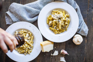 One pot pasta aux champignons au Thermomix