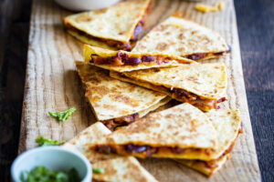 Quesadillas aux haricots rouges au Thermomix