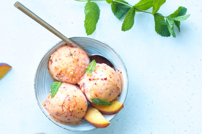 Sorbet nectarine Thermomix