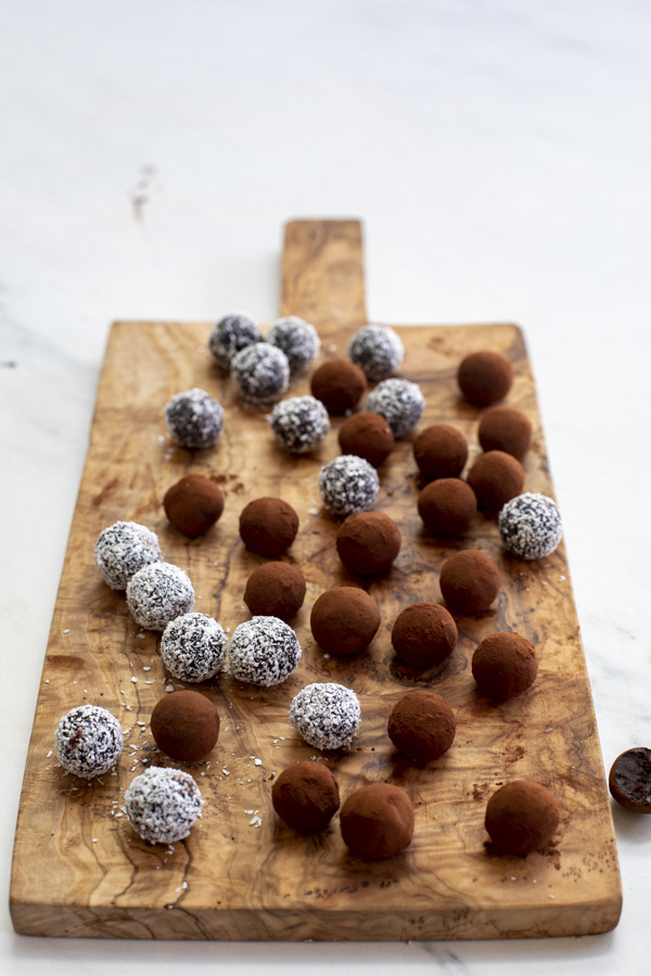 Truffes au chocolat au Thermomix