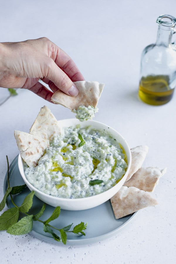 Tzatziki au Thermomix pour l'apéritif