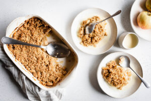 Crumble aux pommes au Thermomix