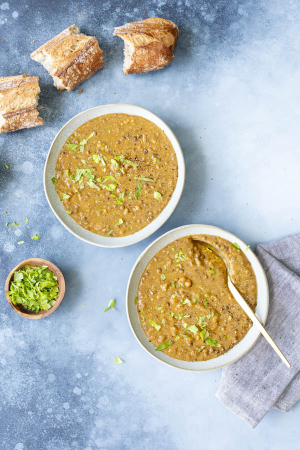 Soupe de lentilles à l’italienne au Thermomix