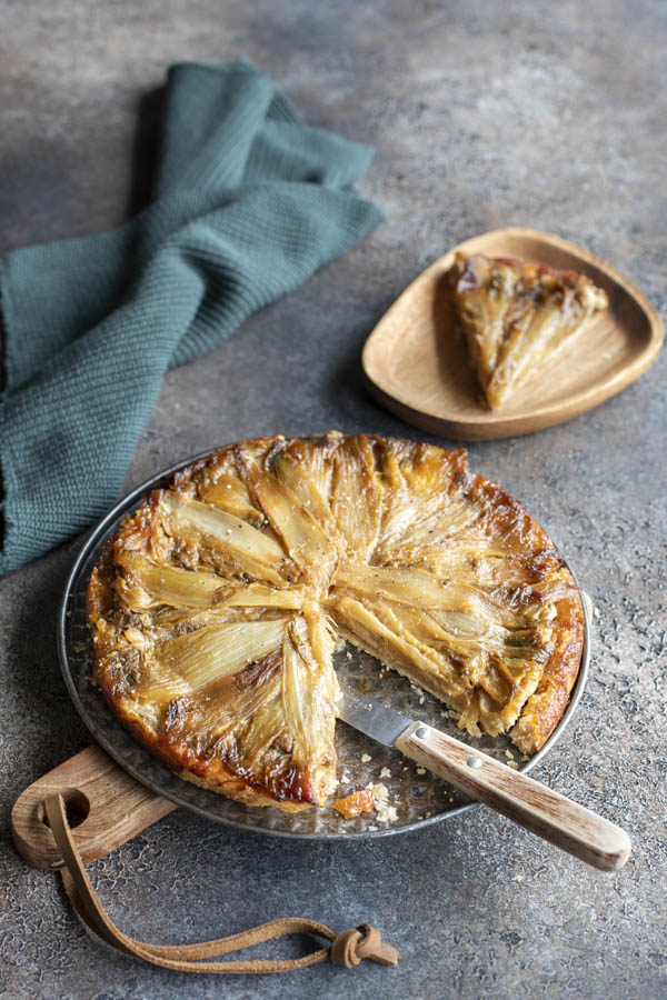 Tatin d’endives au maroilles au Thermomix