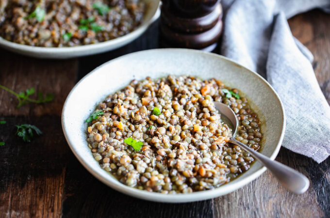 Lentilles au Thermomix