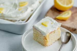 Gâteau percé au citron au Thermomix