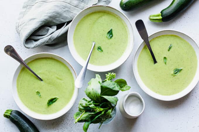 Velouté de courgette Thermomix