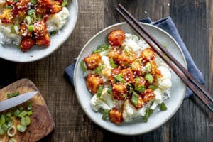 Tofu croustillant au Thermomix