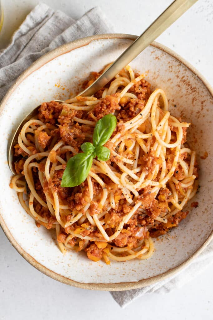 Spaghettis bolognaise au Thermomix