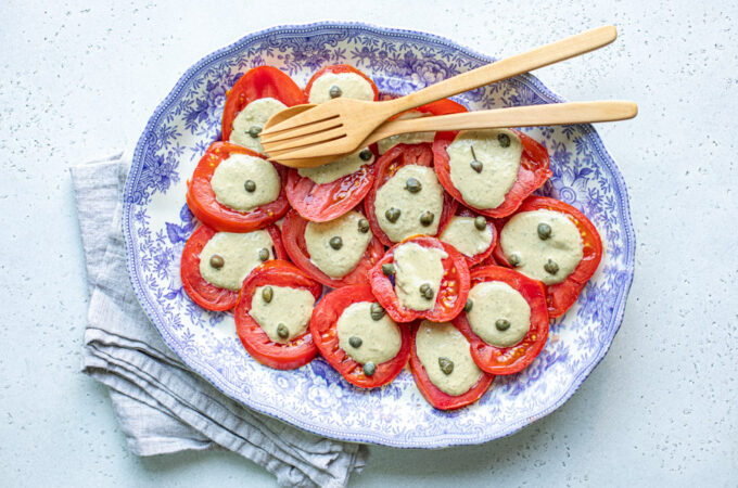 Tomates sauce tonnato au Thermomix