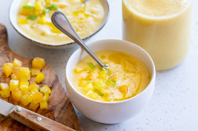 Gaspacho jaune au Thermomix