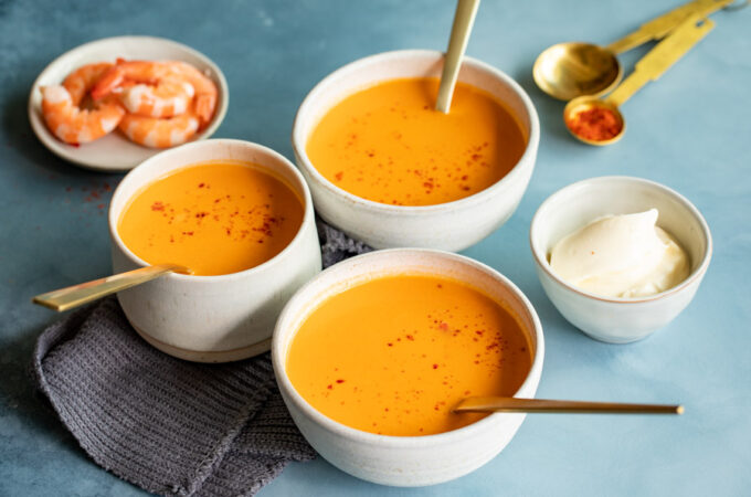 Bisque de crevettes au Thermomix