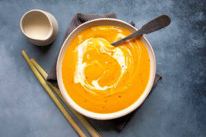 Velouté de potimarron à la citronnelle au Thermomix