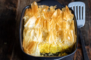 Kolokhitopita à la courge butternut au Thermomix