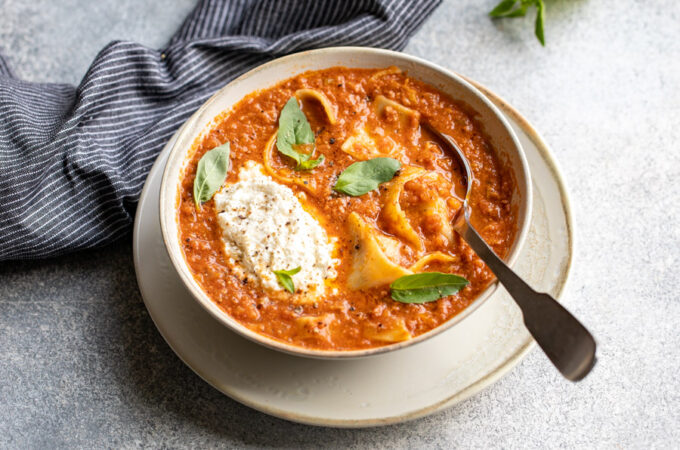 Soupe lasagne au Thermomix