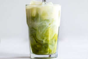Matcha latte glacé au Thermomix