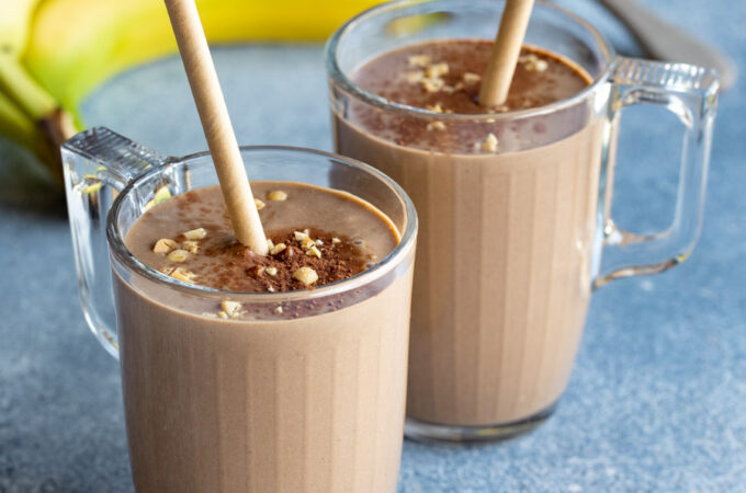 Smoothie au café et cacahuètes au Thermomix