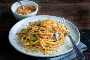 Linguine aux sardines à la sicilienne au Thermomix