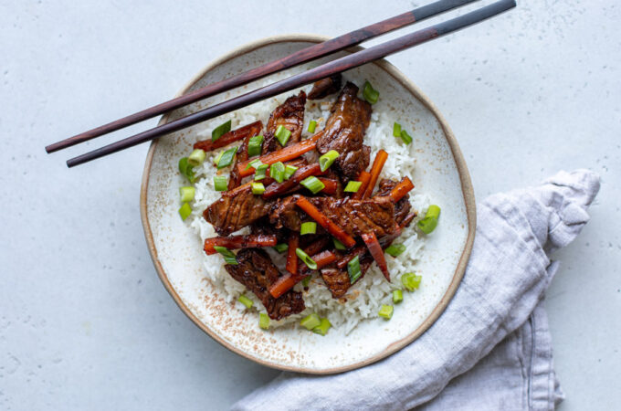 Teriyaki de bœuf au Thermomix