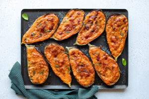 Aubergines façon parmigiana express au Thermomix