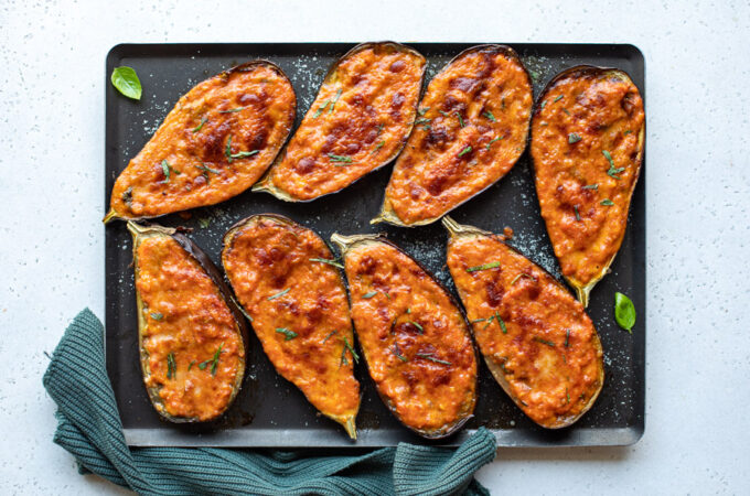 Aubergines façon parmigiana express au Thermomix