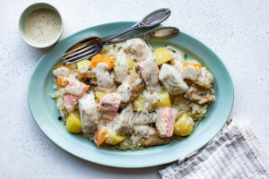 Choucroute de la mer au Thermomix
