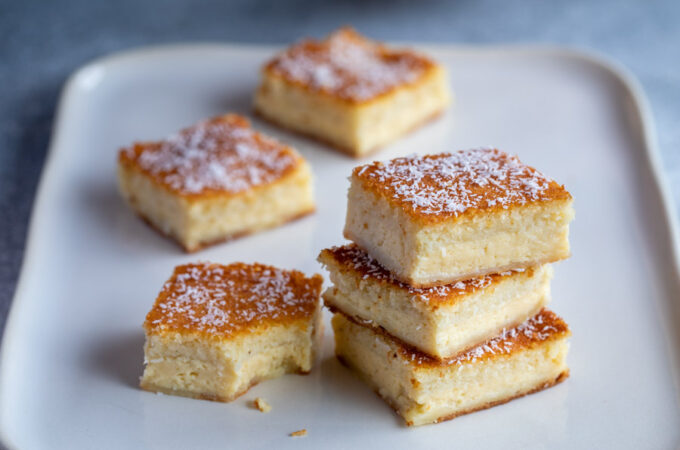 Gâteau un peu magique à la noix de coco au Thermomix