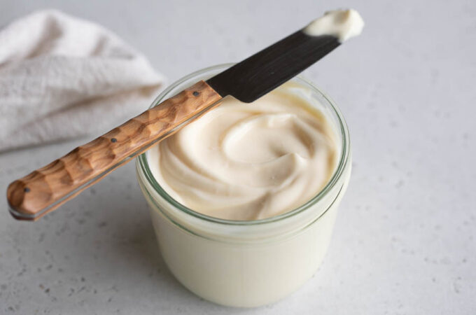 Mayonnaise longue conservation au Thermomix