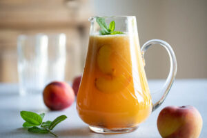 Thé glacé à la pêche au Thermomix - Ice tea maison
