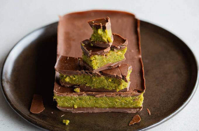 chocolat de Dubaï facile au Thermomix