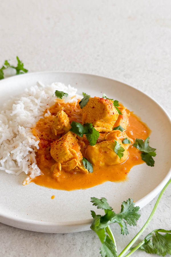 Curry de poulet express au Thermomix