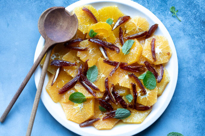 salade d'oranges au Thermomix Ă la marocaine