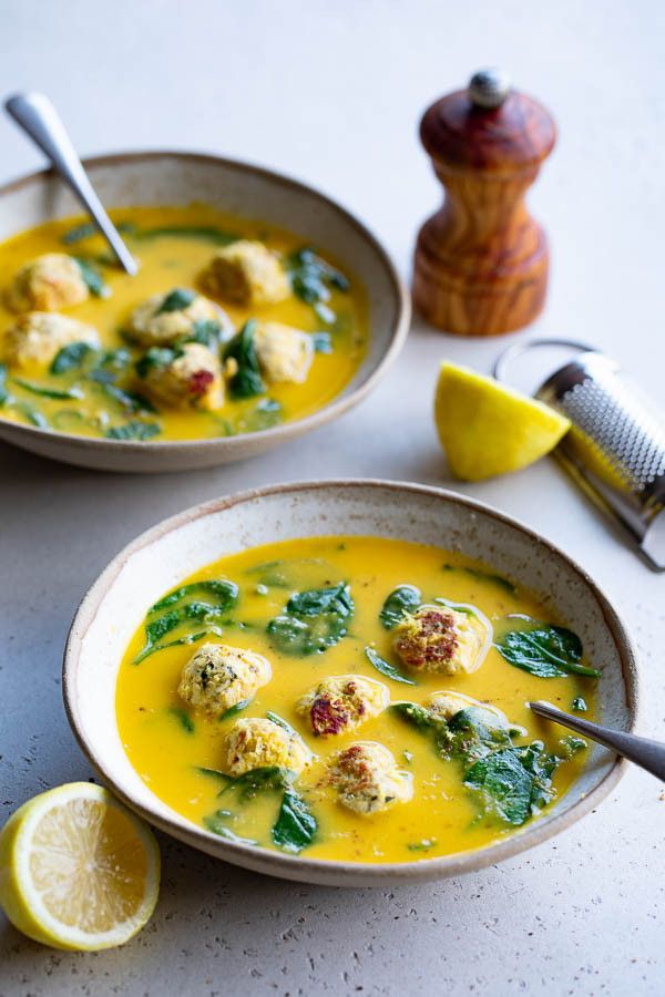 Soupe citron poulet au Thermomix