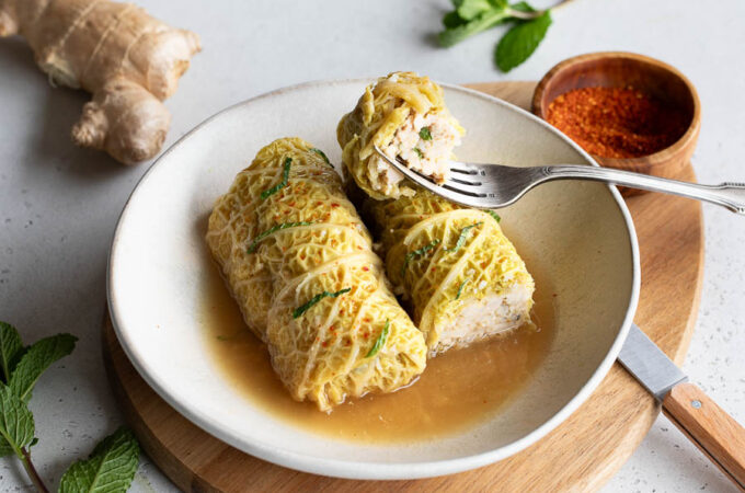Rouleaux de chou farci au Thermomix