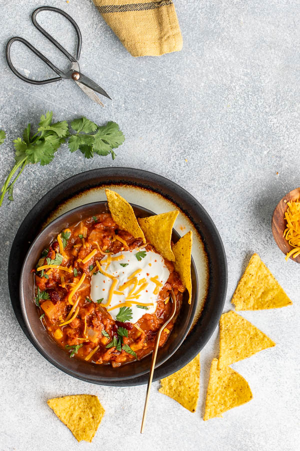 Chili con navet au Thermomix