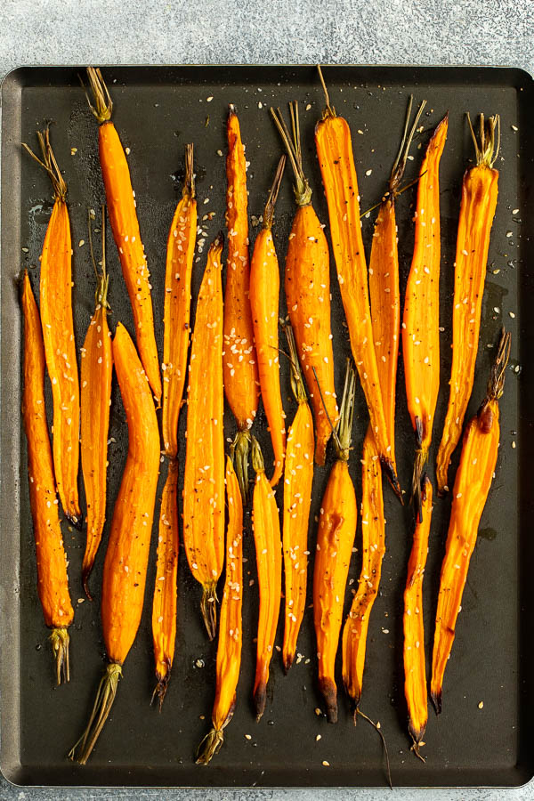 Carottes rôties