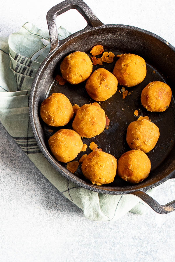 Boulettes de lentilles corail et tomates séchées au Thermomix