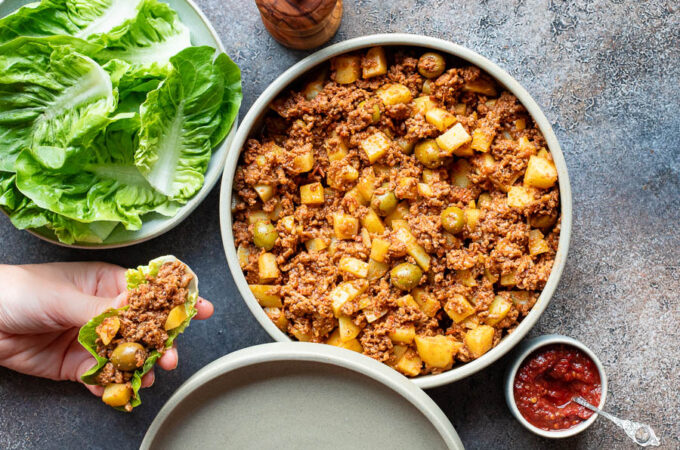 Picadillo con papas au Thermomix