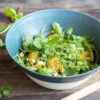 Salade de prunes au Thermomix et cacahuètes